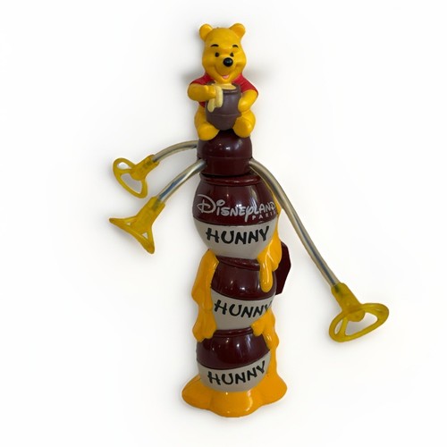 Vintage Walt Disney World Winnie the Pooh Spinning Light Up Chaser Toy (Working)