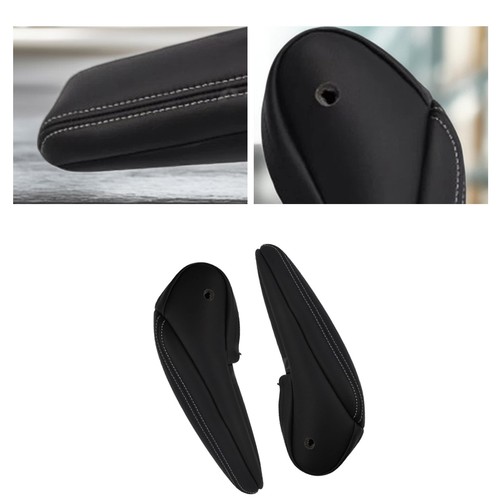 For 11-2020 Dodge Grand Caravan Town Country Seat Armrest cover black White SeJg - Picture 3 of 10