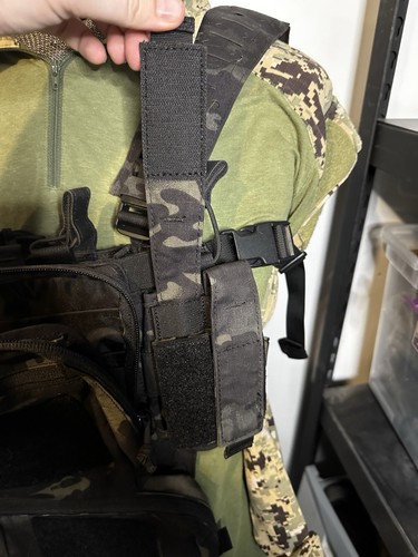 Helikon-Tex Training Mini Rig TMR Tactical Molle Vest Chest Rig Mulitcam Black - Picture 7 of 15