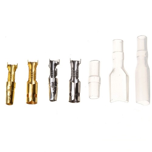 400Pcs Cold Pressed Terminals Sheath Adapter Male Female Wire Spade Connector - Picture 5 of 8