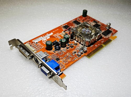 Asus ATI Radeon A9550GE 128MB A9550GE/TD/P/128M/A VGA Card - AGP Slot - Picture 1 of 4