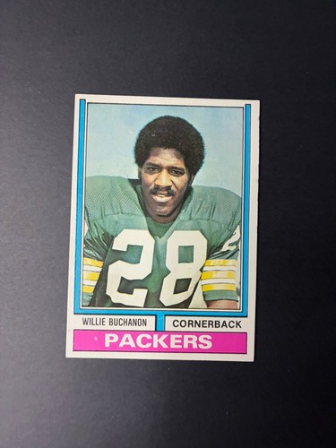 1974 Topps Green Bay Packer Football Lot Avg Good/very Good Cond. Nice Buchanon - Picture 2 of 3