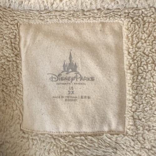 Disney Parks Mickey Steppjacke Sherpa gefüttert Kapuze schwarz Gr. XXL - Bild 3 von 9