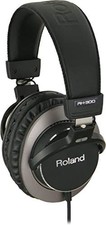 Roland Monitor Headphones RH-300 3.4m Cable, Airtight, Wired, Stereo Hea New  