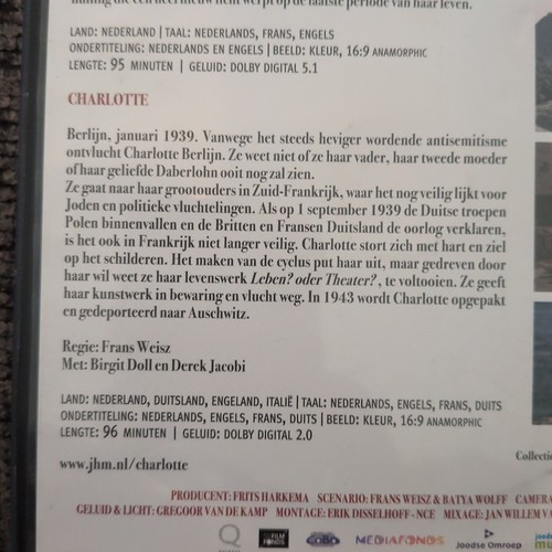 Leven Of Theater By Frans Weisz And Charlotte. 2 movies From The Netherlands - Picture 4 of 7