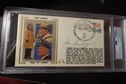 Tom Landry Dallas Cowboys Football Coach Autographed First Day Cover PSA SLABBED