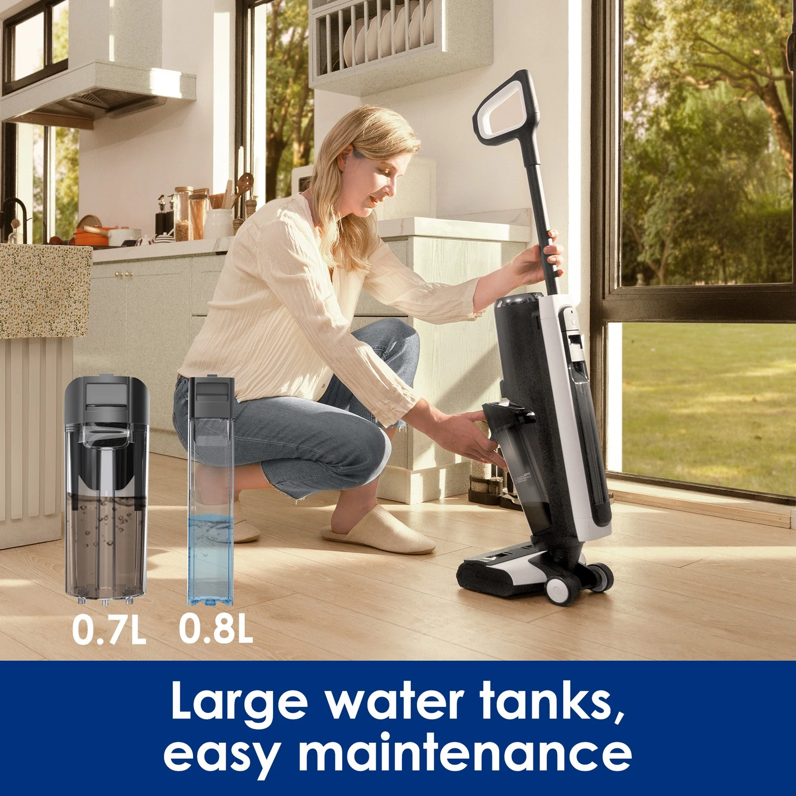 Tineco Refurbished FLOOR ONE S5 Smart Cordless Wet-Dry Vacuum Cleaner image 4