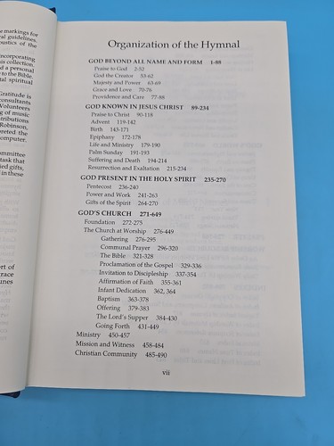 El Cáliz Himnario 1998 Discípulos de Cristo Iglesia Evangelio Cancionero Azul HB - Imagen 8 de 15
