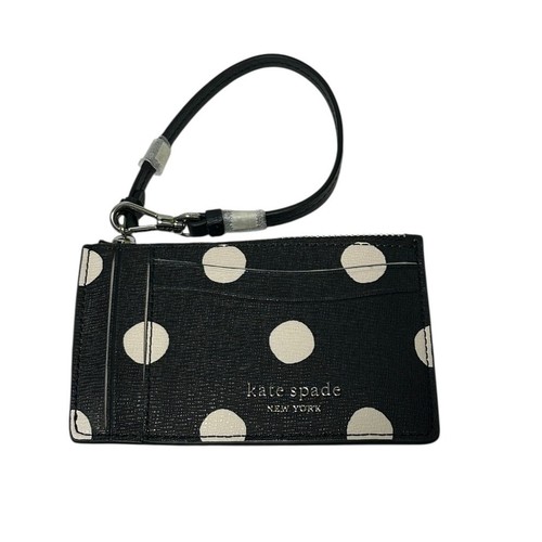 Kate Spade Morgan Sunshine Dot Card Case Wristlet - Picture 4 of 7