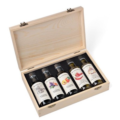 Blazing Bella Foodie Combo   Balsamic Vinegar and Olive Oil Sampler Set   Whi...