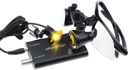 TopSeller Binocular Magnifier (2.5x) + Clip-on Lamp 3W Portable Optical Magnif - Picture 5 of 7