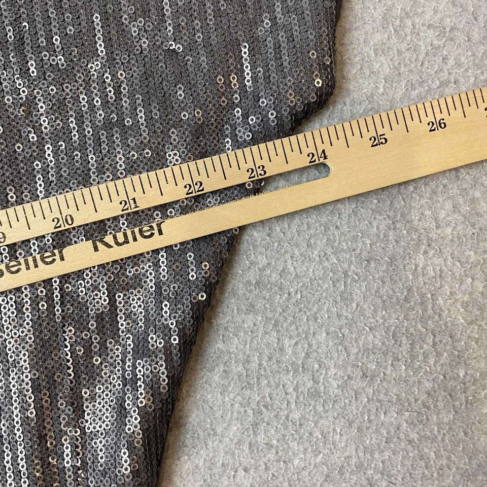 Guess Лос-Анджелес блестками верхний все над печать Sz XS короткий рукав цитата редкая Y2k - Изображение 4 из 4