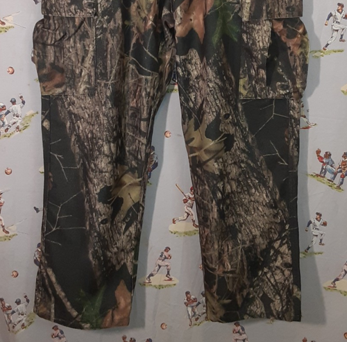 ๐ฆ Cabelas Womens Size 14 Regular Woodland Camo Cargo Hunting Pants Chamois - Picture 3 of 11