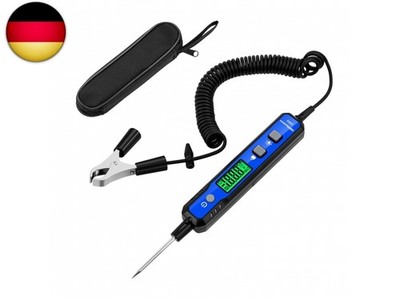 OBDResource Digital Prüflampe Kfz & Spannungsprüfer,Stromfühler 0,8-100V DC