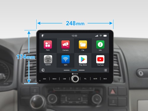 für Seat Alhambra 2 7N Facelift Auto Radio DAB+ BT Navi kabellos Android Auto - Bild 5 von 10
