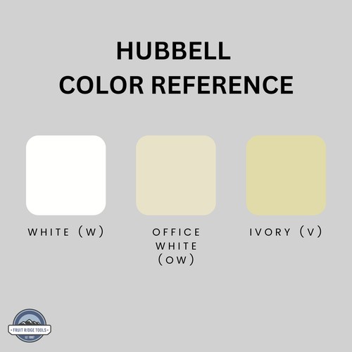 Hubbell Office White Keystone Video Cable Jack Red Center RCA/RCA SFRCRROW - Picture 6 of 6