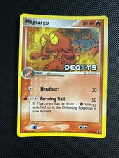 Magcargo 37/107 Deoxys Reverse Holo Pokemon