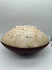 Ray Lewis Signed Autographed Baltimore Ravens Team Logo NFL Football PSA DNA
