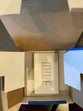 LUTRON ST5BRL-NI-WH HomeWorks five button keypad control white 