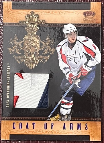 Alex Ovechkin 2009-10 Panini Crown Royal Coat of Arms 8/25 His # 1/1
