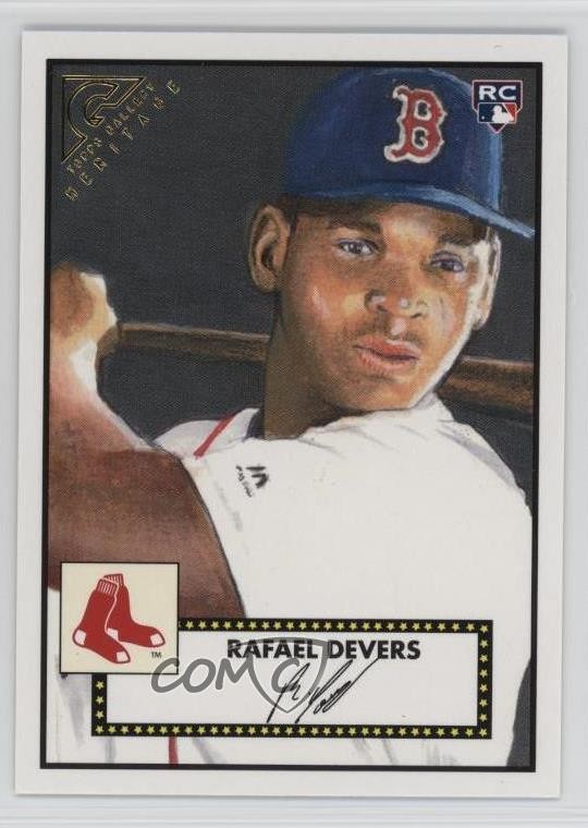 2018 Topps Gallery Heritage Rafael Devers #H-2 Rookie RC