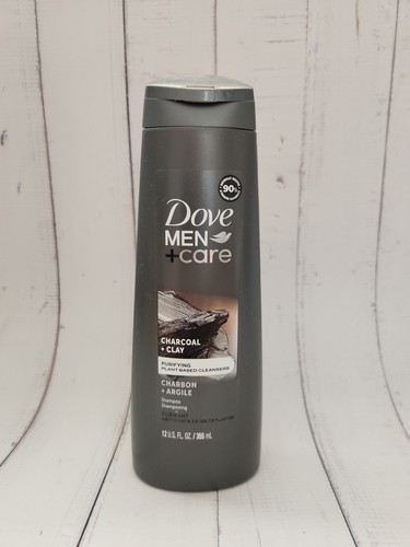 Dove Men + Care Charcoal + Clay Shampoo, 12 Oz.