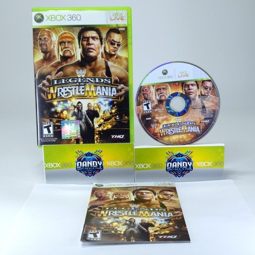 WWE Legends of WrestleMania CIB mit Handbuch - Xbox 360