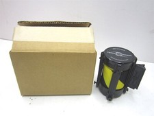 Tensator MAX-D4 5" x 90" Black & Yellow Pedestrian Barrier Replacement Cassette 