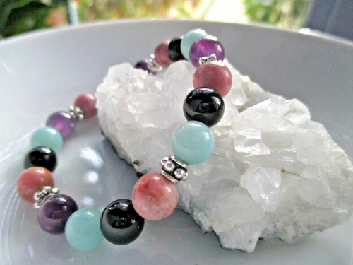 Anxiety Relief Bracelet Healing Chakra Reiki Anxiety Relief Intention Bracelet - Picture 2 of 2