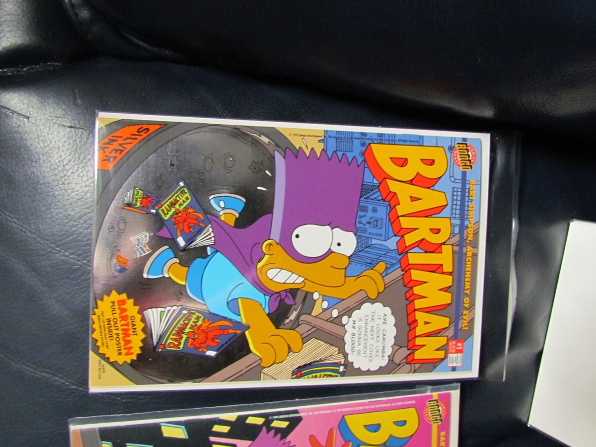 Bartman Comic Books 1 & 2 & 3 The Simpsons | eBay