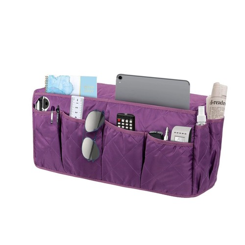 Armrest Organizer TV Remote Holder 14 Pocket Caddy for Couch Sofa Recliner Chair - Picture 12 of 17