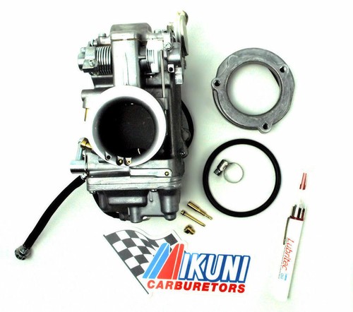 Mikuni HSR 42 mm Kit Fácil Carburador Carb 1990-2006 Harley Evo y Cámara Doble 42-18 - Imagen 4 de 9