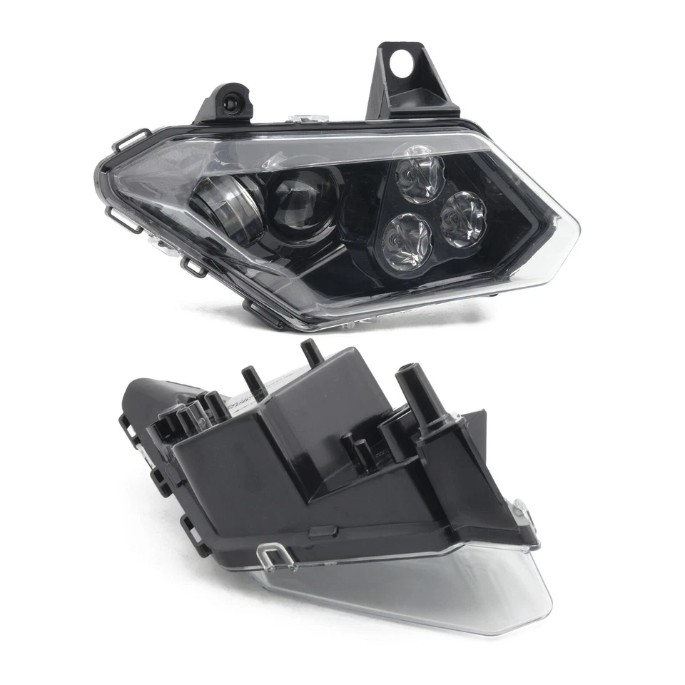 Faros LED Lente Transparente para Can Am Maverick Turbo#710004658+710004659 Foto 3 de 4