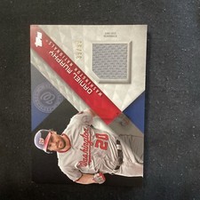 2018 Topps Major League Material Black /99 Daniel Murphy #MLM-DM           HZ25
