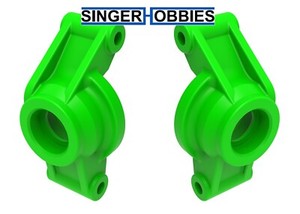 Traxxas 10752-GRN Left & Right Rear Stub Axle Carriers Green for Mini Maxx