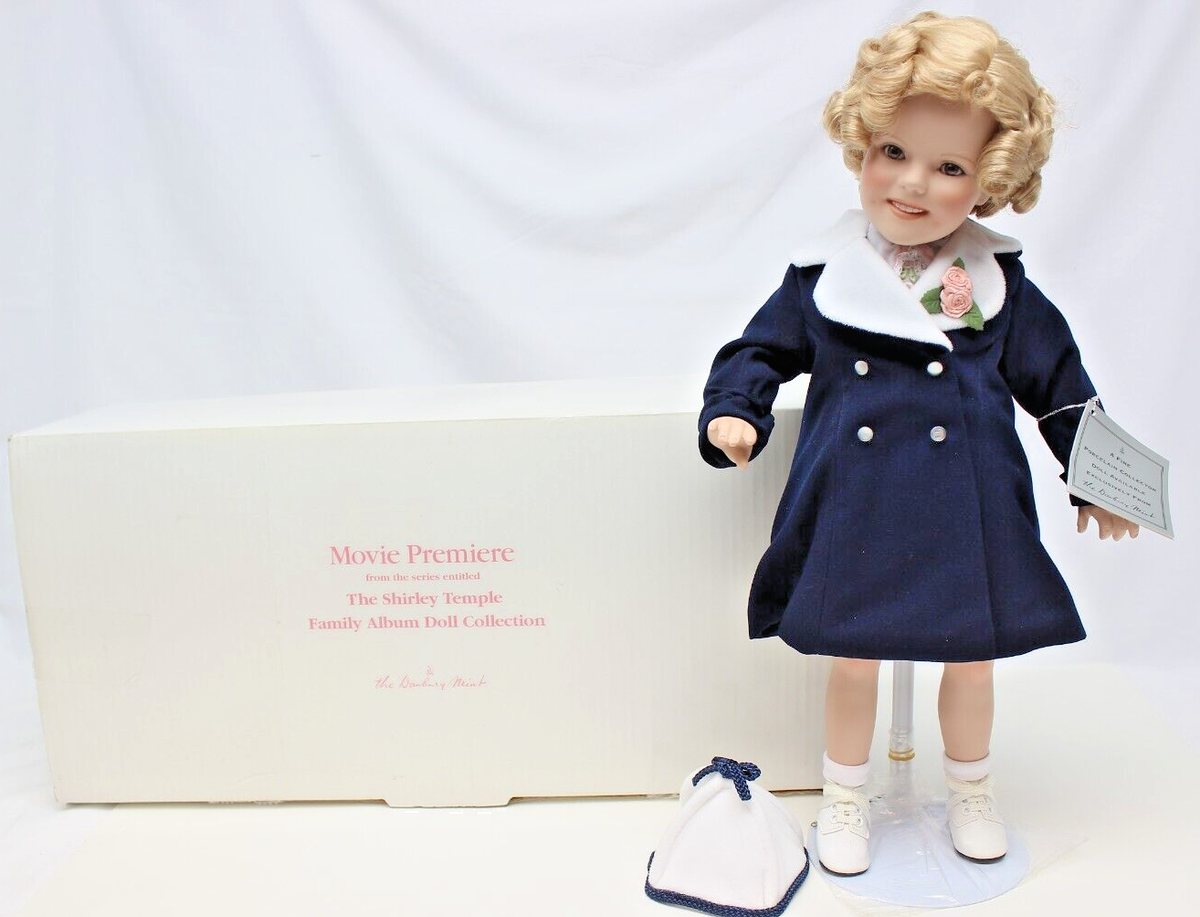 Danbury Mint The Shirley Temple Family Album MOVIE PREMIERE