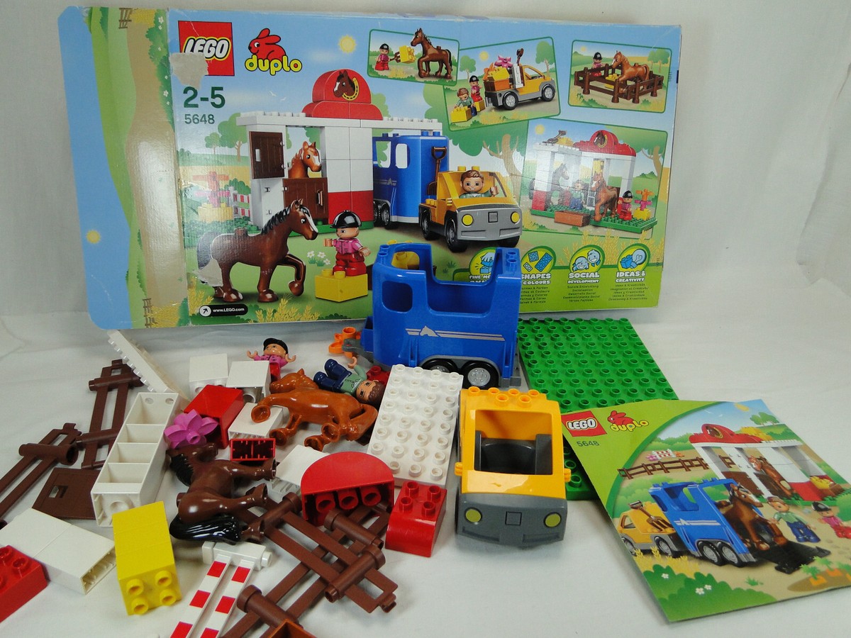 Lego Duplo 5648 Pferdestall mit Anleitung OBA OVP