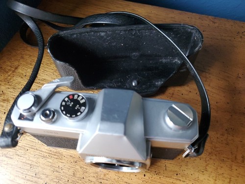 Vintage MAMIYA/SEKOR 500TL SLR Camera Body Only With Case & Strap, Loaded Film - Picture 6 of 11