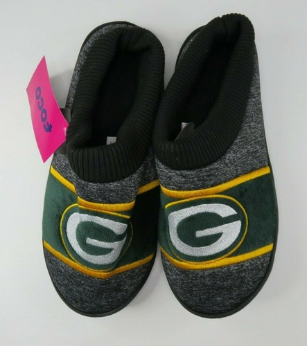 Foco Green Bay NFL Forever Collection Men's Slippers Size Small (7-8) - Picture 2 of 6