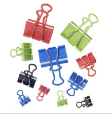 Pen & Gear Easy Grip Binder Clips 24 count lot of 2