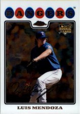 2008 Topps Chrome Baseball Card Pick (Base)