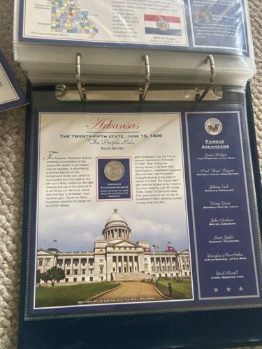 Complete Set 50 + 6 Coins US States Quarter Collection - Picture 15 of 15