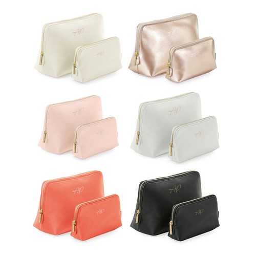 Personalisierte Schminktasche Boutique Zubehörhülle Kosmetik Toilettenartikel Geschenk für sie - Bild 1 von 35