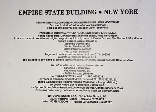 Domus Empire State Building Cardboard Model Kit 83 Pieces 2 Feet 9 inches Tall - Picture 6 of 11