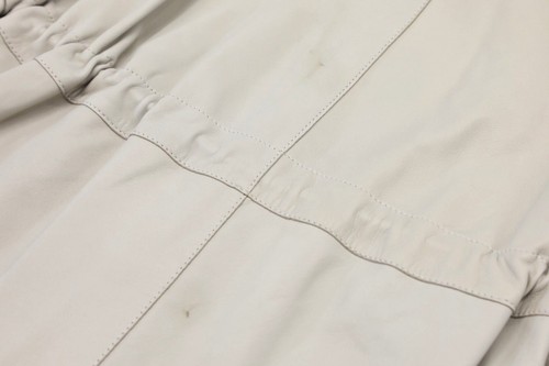 NWT$6995 Brunello Cucinelli 100% Leather Monili Beaded Drawstring Jacket42M A186 - Picture 9 of 12
