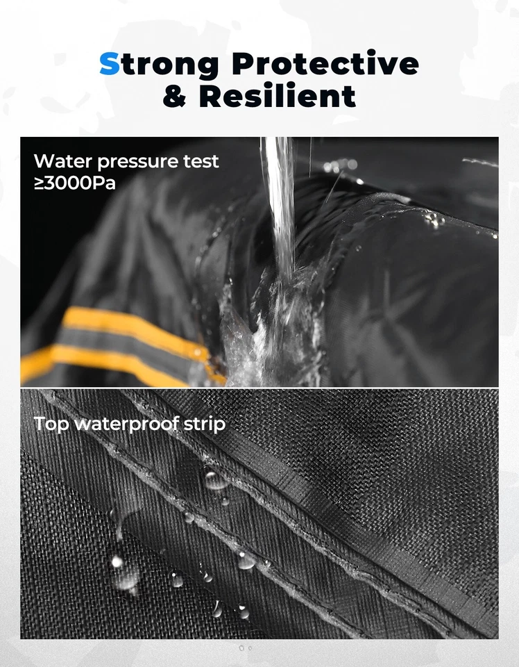 Cubierta de almacenamiento de vehículo UTV de 4-6 plazas para Polaris Ranger 570 CREW SP/Gator XUV Foto 4 de 4