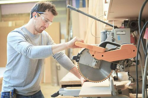 Mighty Tapones - 2 Par Pack World's Muy Fino Tapones Auditivos Cera Molde Azul - Picture 7 of 9