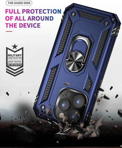 For iPhone 15 Pro Max Plus 14 13 12 11 Shockproof Case + Screen Camera Protector - Picture 23 of 35