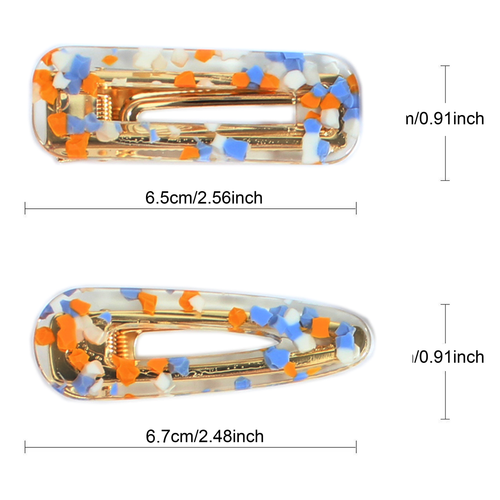 Clips para el cabello con clip a presión clip para el cabello barrette horquilla accesorios para el cabello para mujer - Imagen 15 de 50