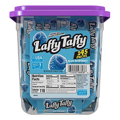 Barattolo di caramelle Laffy Taffy, lampone blu, barattolo 145 pezzi - Foto 1 di 7
